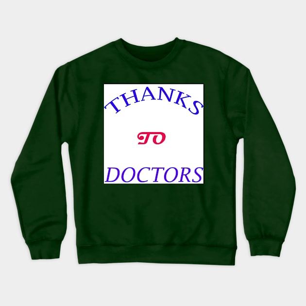 thanks Crewneck Sweatshirt by paulashish